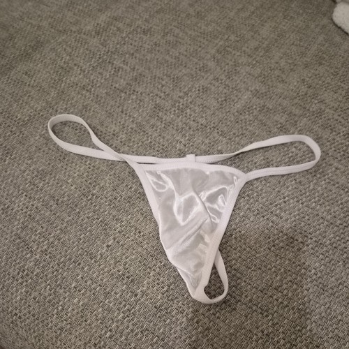 Bnwot white satin micro - bnwot, mini