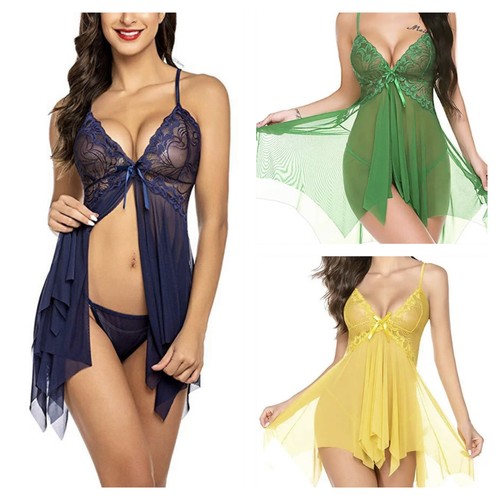 Women lingerie mini dress - lingerie,